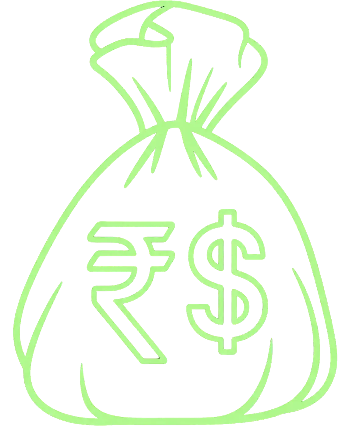 Sack Dollar Icon